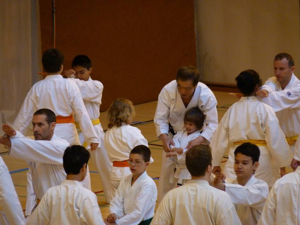 Soke Kanazawa teaching